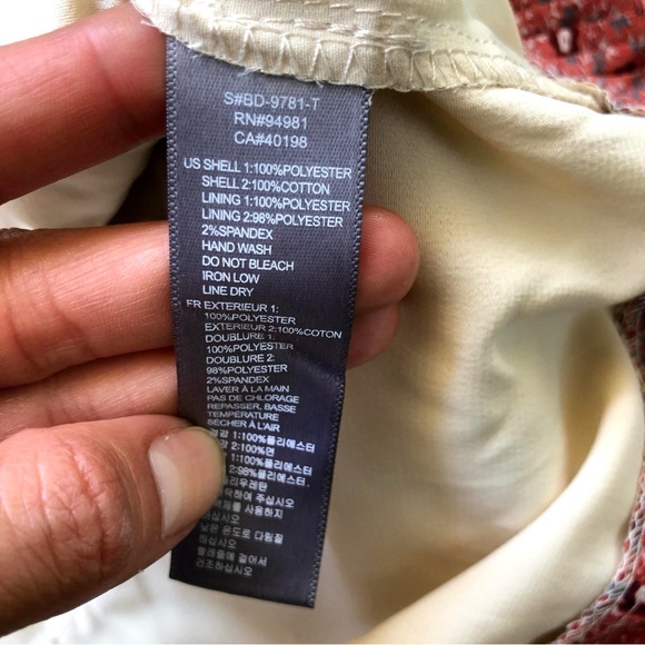 Forever 21 Floral Strapless Dress with Ruffle Details Size L - Picture 7 of 7